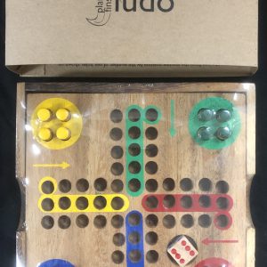 Ludo wooden game