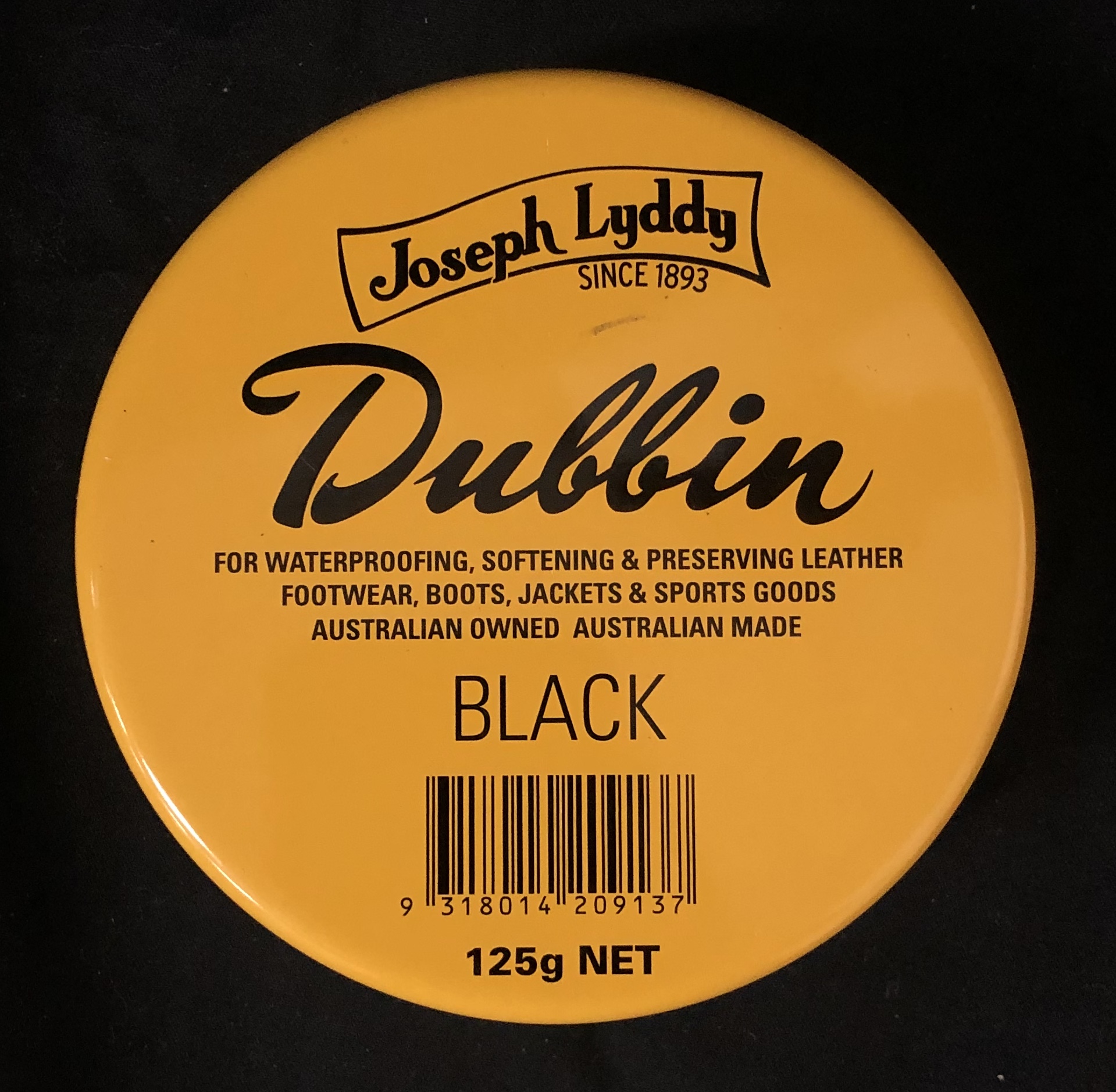 Dubbin Polish Black