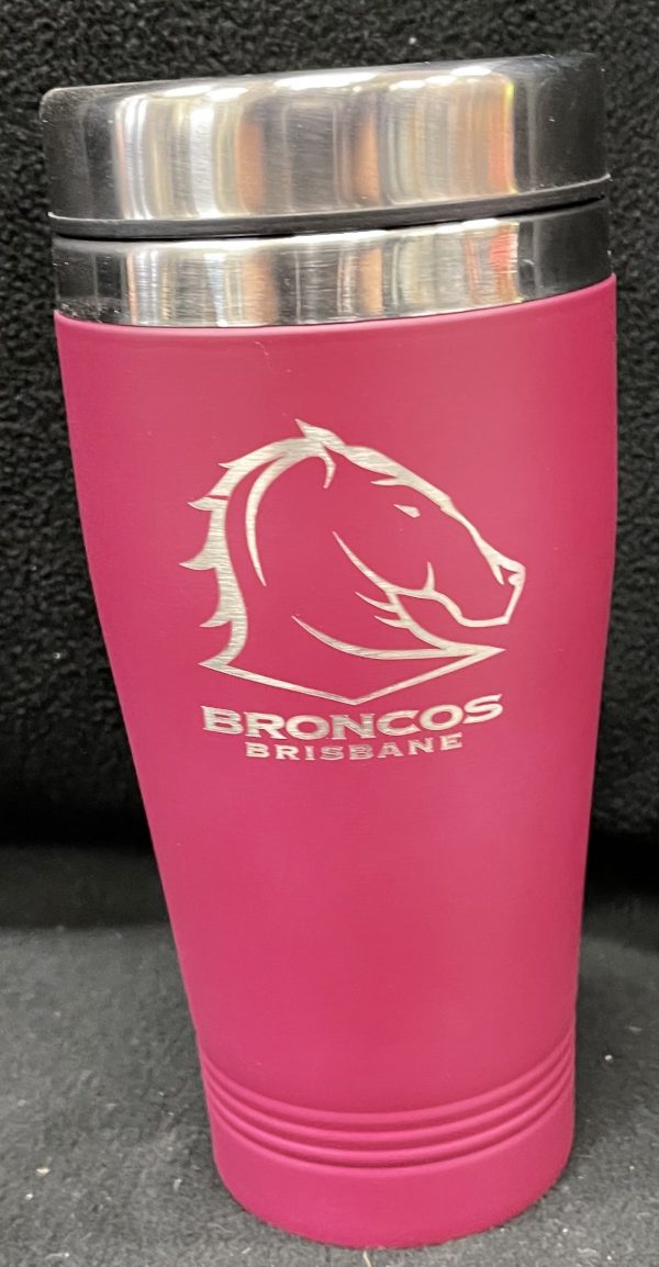 NRL Broncos Travel Mug