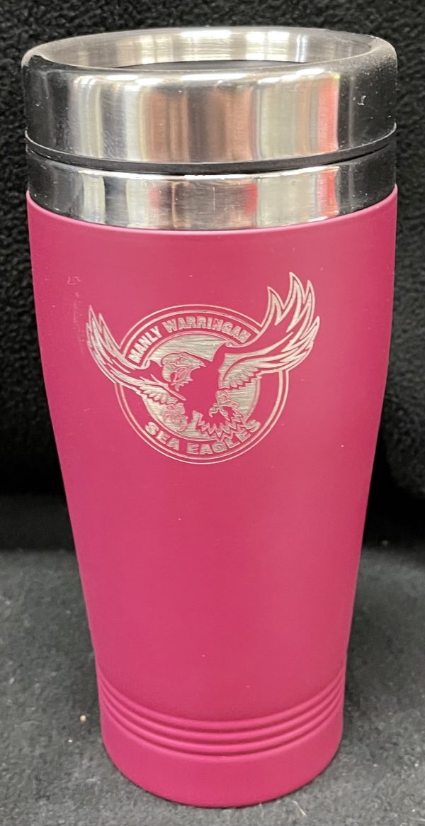 NRL Manly Travel Mug
